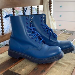 Blue Doc Martens
